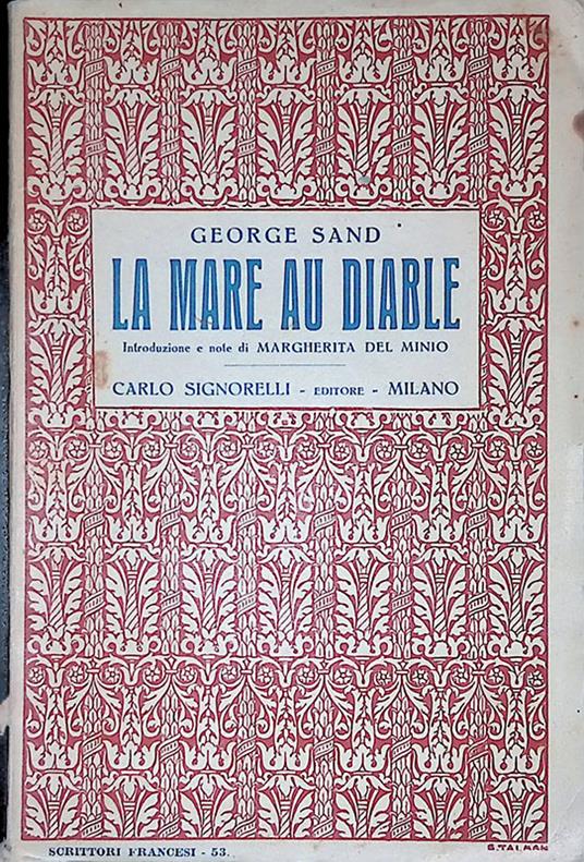 La mare au diable - George Sand - copertina
