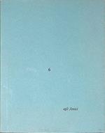 Agli Amici n.6. Una poesia di Dino Carlesi. La paletta del capostazione. Litografia di Alfredo Fabbri