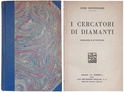 I cercatori di diamanti - Louis Boussenard - copertina