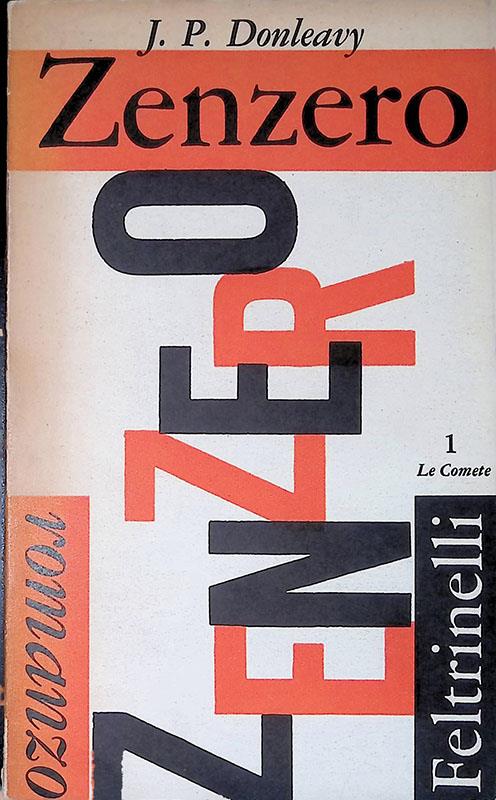Zenzero - James P. Donleavy - copertina