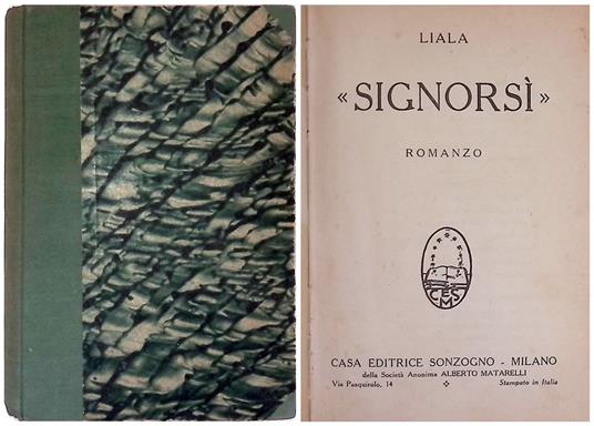 Signorsì - Liala - copertina