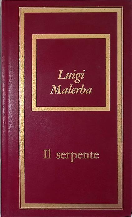 Il serpente - Luigi Malerba - copertina
