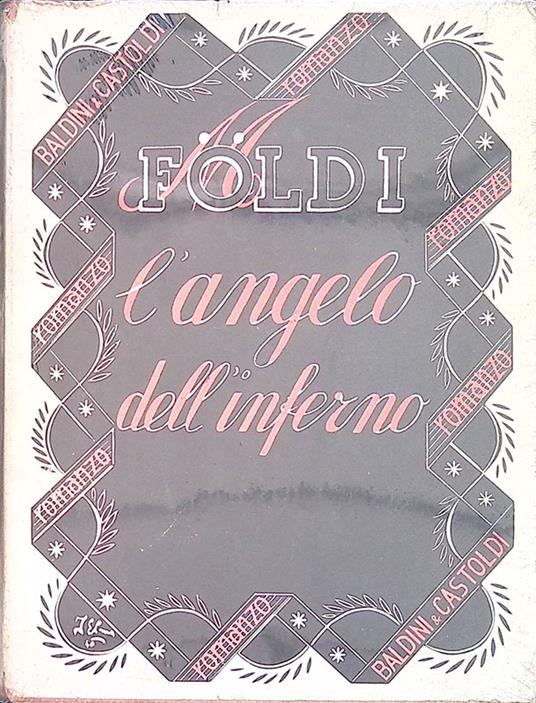 L' angelo dell'inferno - Mihàly Földi - copertina