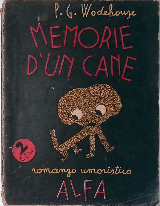 Memorie d'un cane - Pelham G. Wodehouse - copertina