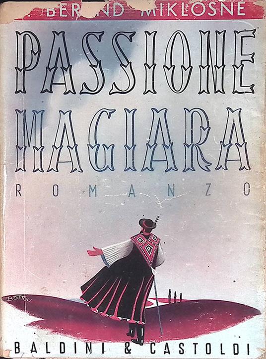 Passione magiara - Berend J. Miklosne - copertina