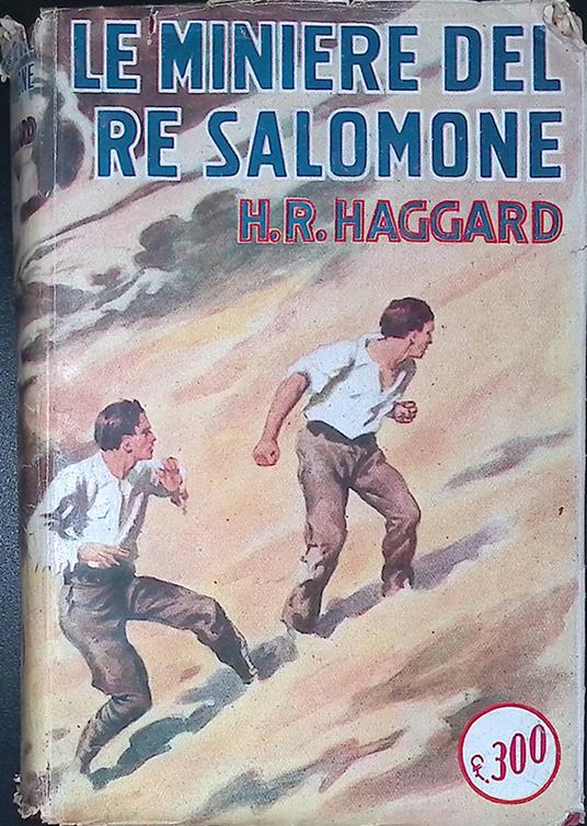 Le miniere del re Salomone - Henry Rider Haggard - copertina