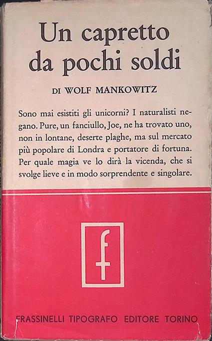 Un capretto da pochi soldi - copertina