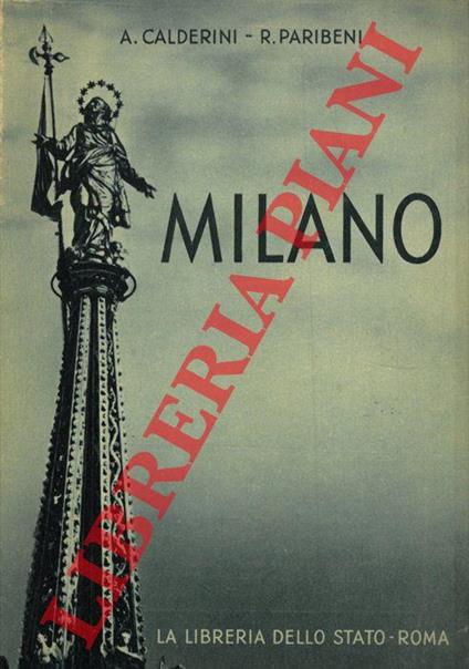 Milano - Aristide Calderini - copertina