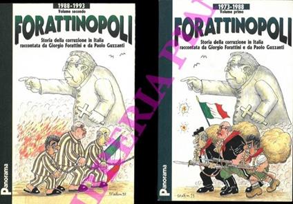 Forattinopoli. 1973. 1988 e 1988. 1993 - Giorgio Forattini - copertina