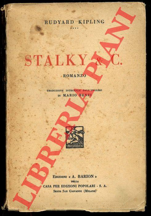 Stalky & C - Rudyard Kipling - copertina