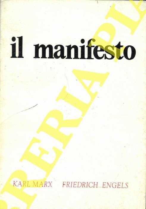 Il manifesto - Karl Marx - copertina