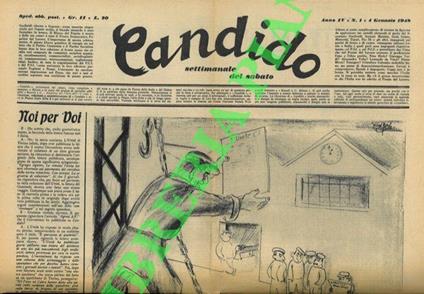 Candido. Settimanale del sabato - Mosca - copertina