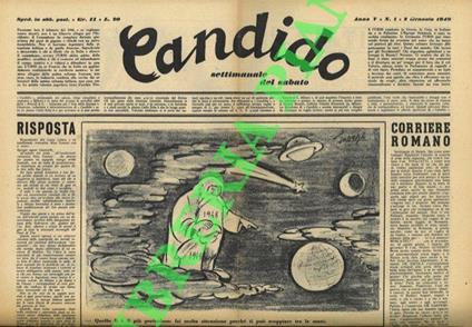 Candido. Settimanale del sabato - Mosca - copertina