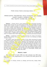 Osservazioni preliminari sulla ecologia del Barbo, Barbus barbus plebejus Val., nel tratto pavese del fiume Po
