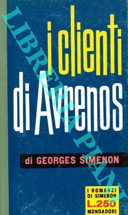 I clienti di Avrenos - Georges Simenon - copertina