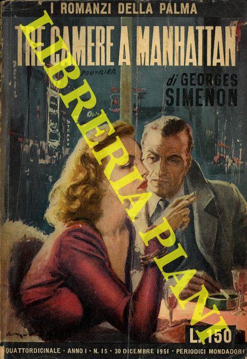 Tre camere a Manhattan - Georges Simenon - copertina