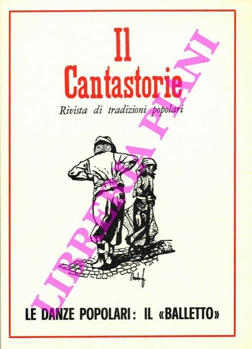 Il Cantastorie. Rivista di tradizioni popolari. 1982 - Giorgio Vezzani - copertina