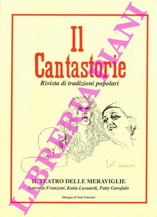 Il Cantastorie. Rivista di tradizioni popolari. 1995 - Giorgio Vezzani - copertina