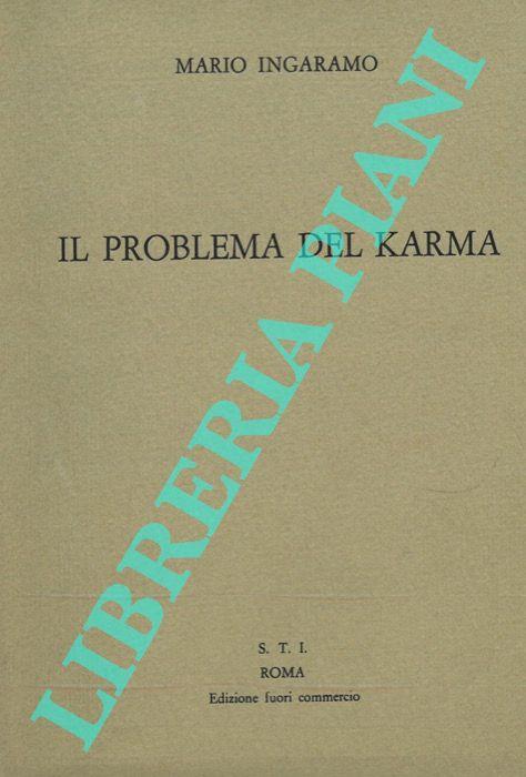 Il problema del karma - Mario Ingaramo - copertina