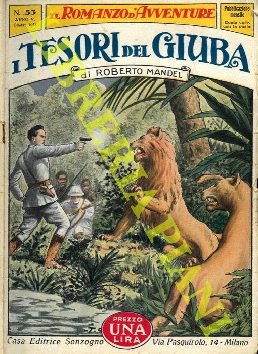 I tesori del Giuba - Roberto Mandel - copertina