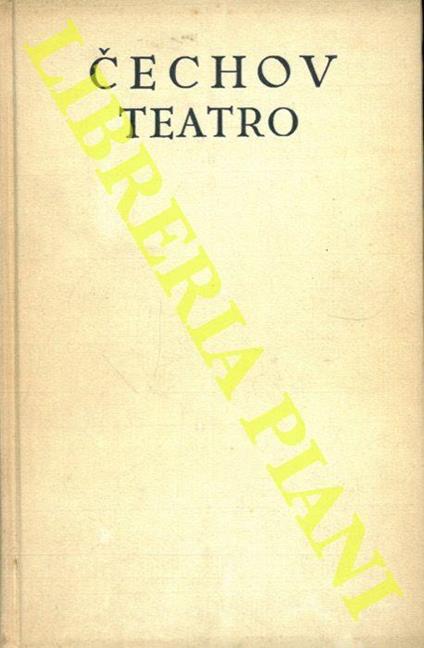 Teatro - Anton Cechov - copertina