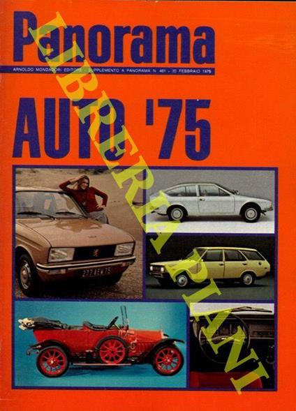 Auto '75 - copertina