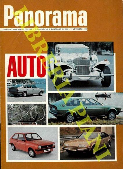 Auto - copertina