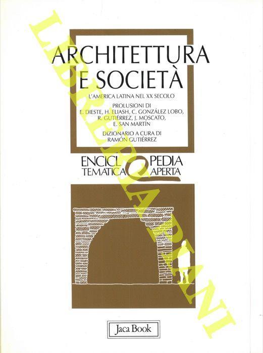 Architettura e società. L'America latina nel XX secolo - copertina
