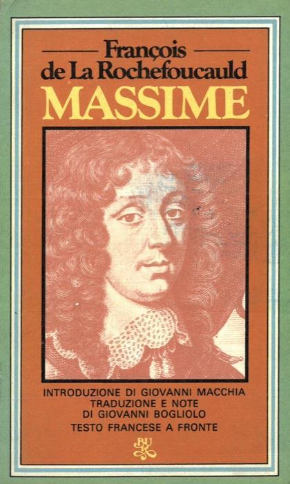 Massime. Riflessioni varie e autoritratto - François de La Rochefoucauld - copertina