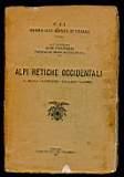 Alpi Retiche Occidentali - Luigi Brasca - copertina