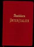 Unter-Italien - Karl Baedeker - copertina