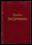 Italie Septentrionale - Karl Baedeker - copertina