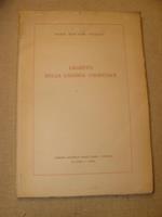 Laghetti della Liguria orientale. Estratto da ' Annali di ricerche e studi di geografià Anno XIX(1963) nn. 3 e 4