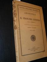 Il problema estetico (dalla poetica). traduzione , introduzione e note di Manara Valgimigli