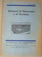 Strumenti di Astronomia e di Geodesia. 