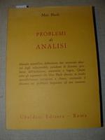 Problemi di analisi. Saggi filosofici. Traduzione di Antonio Verdino