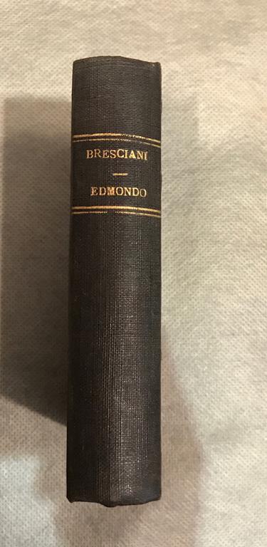 Edmondo o dei costumi del popolo romano. Terza edizione milanese - Antonio Bresciani - copertina