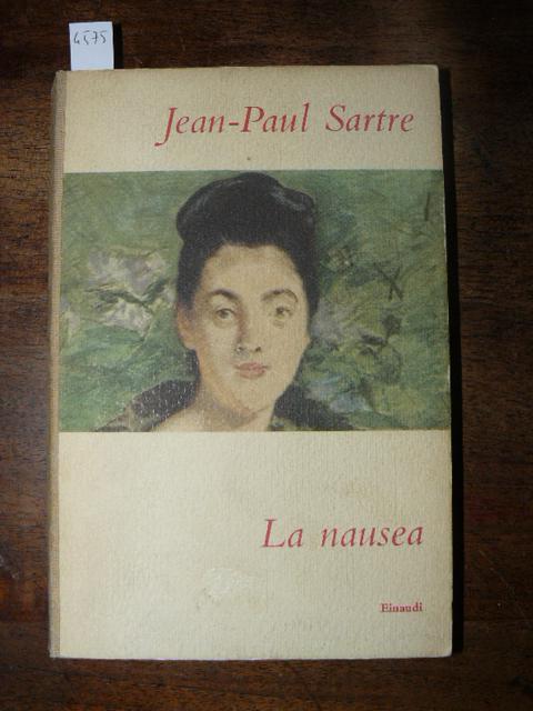 La nausea - Jean-Paul Sartre - copertina