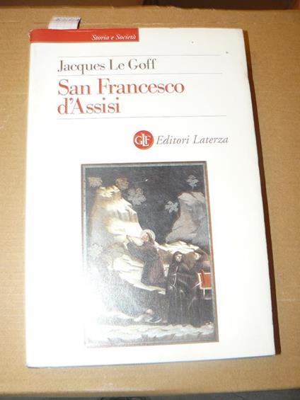 San Francesco d'Assisi - Jacques Le Goff - copertina