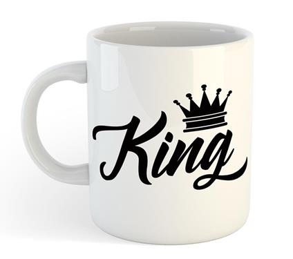 Tazza Mug In Ceramica King