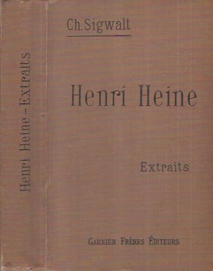 Henri Heine - copertina