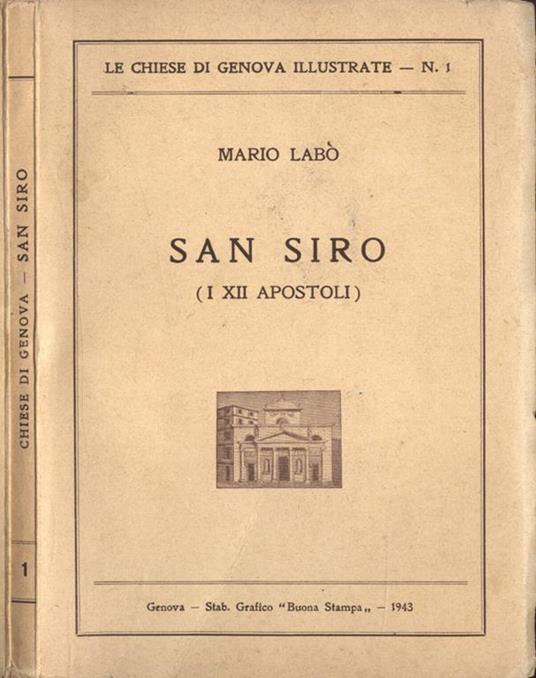San Siro - Mario Labò - copertina