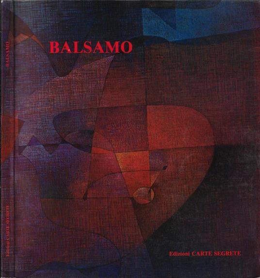 Balsamo - Vito Apuleo - copertina