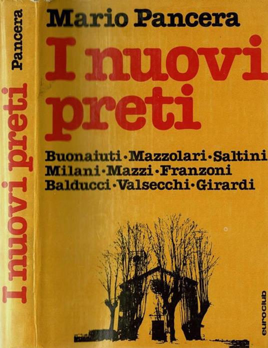 I nuovi preti - Mario Pancera - copertina