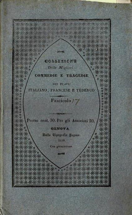 Sempre ossia l'avvenire di un figlio - Eugenio Scribe - copertina
