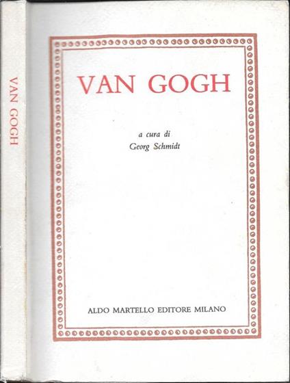 Van Gogh - Georg Schmidt - copertina