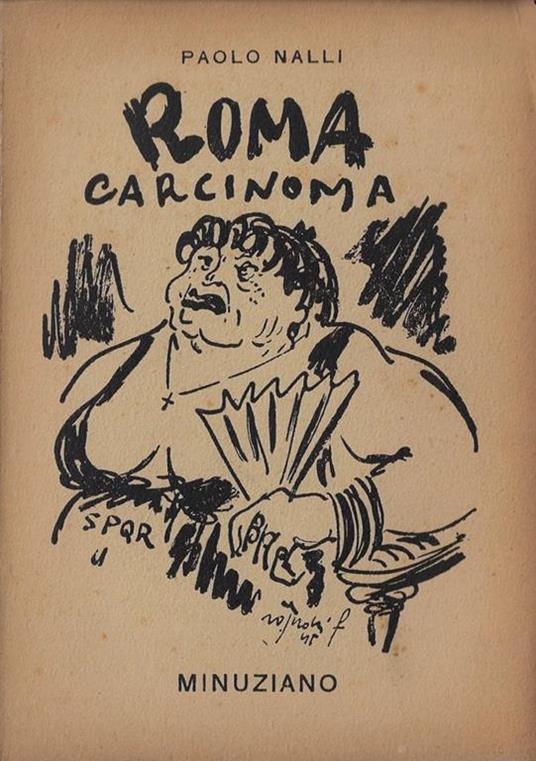 Roma carcinoma - Paolo Nalli - copertina