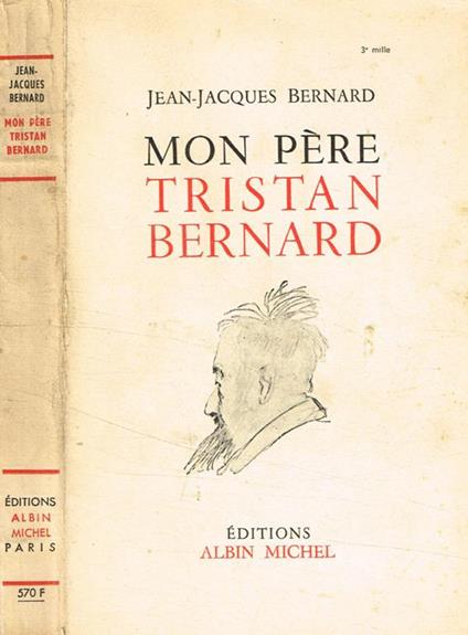 Mon père Tristan Bernard - copertina