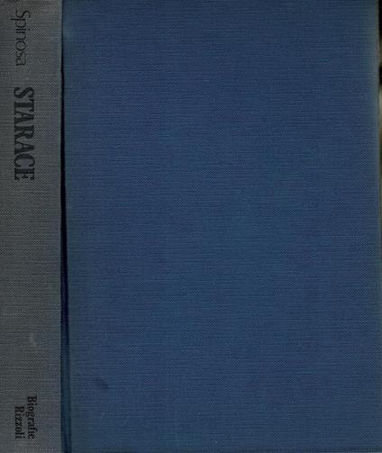 Starace - Antonio Spinosa - copertina