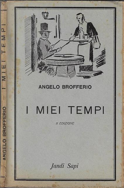 I miei tempi - Angelo Brofferio - copertina
